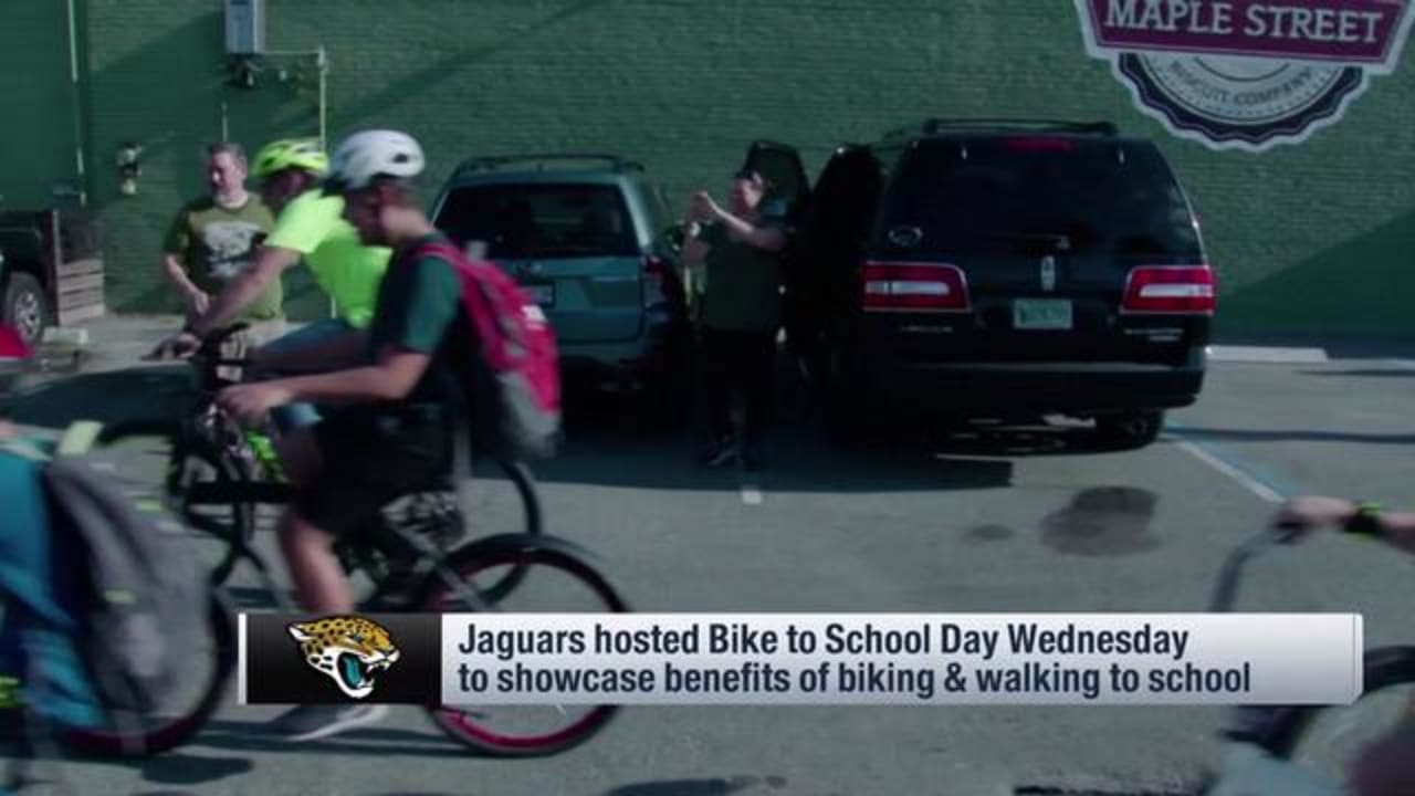 Jaguars Bike to School 