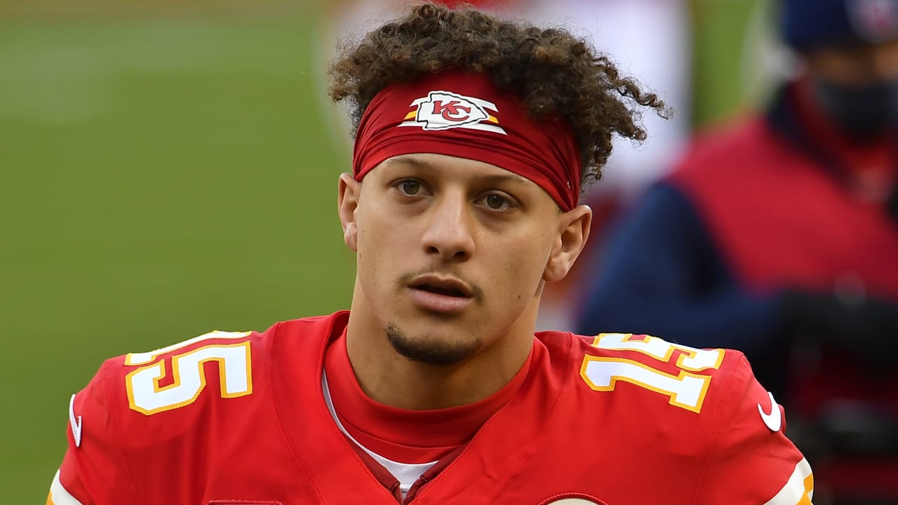 Pat Mahomes Headshot and Action Shot