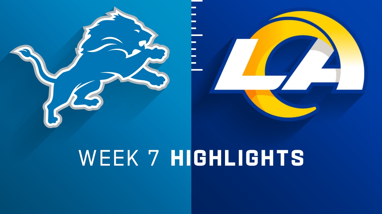 Lions vs. Rams: How to watch, listen, stream and wager on Week 7 game
