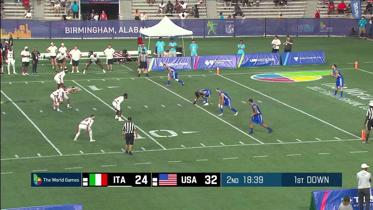 Team U.S.A. men's flag football team wins first-ever World Games gold medal