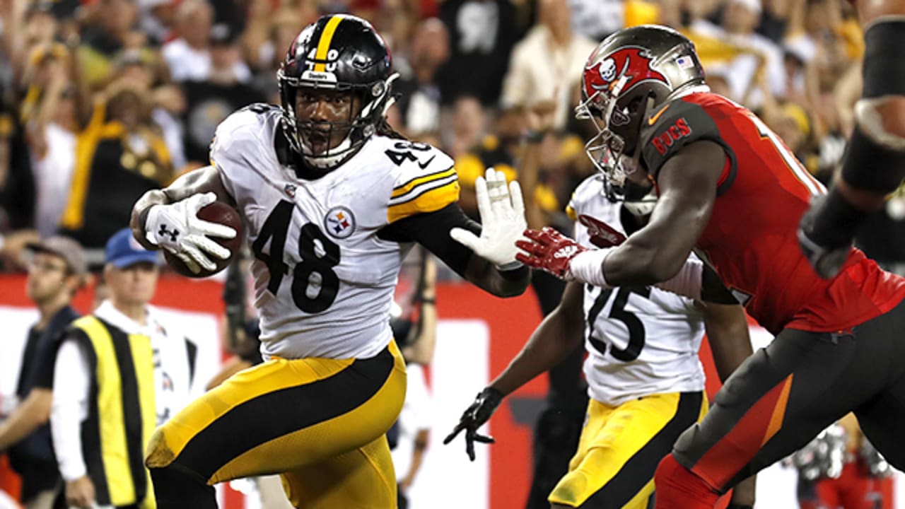 Bud Dupree perfectly reads Fitz's throw for pick-six