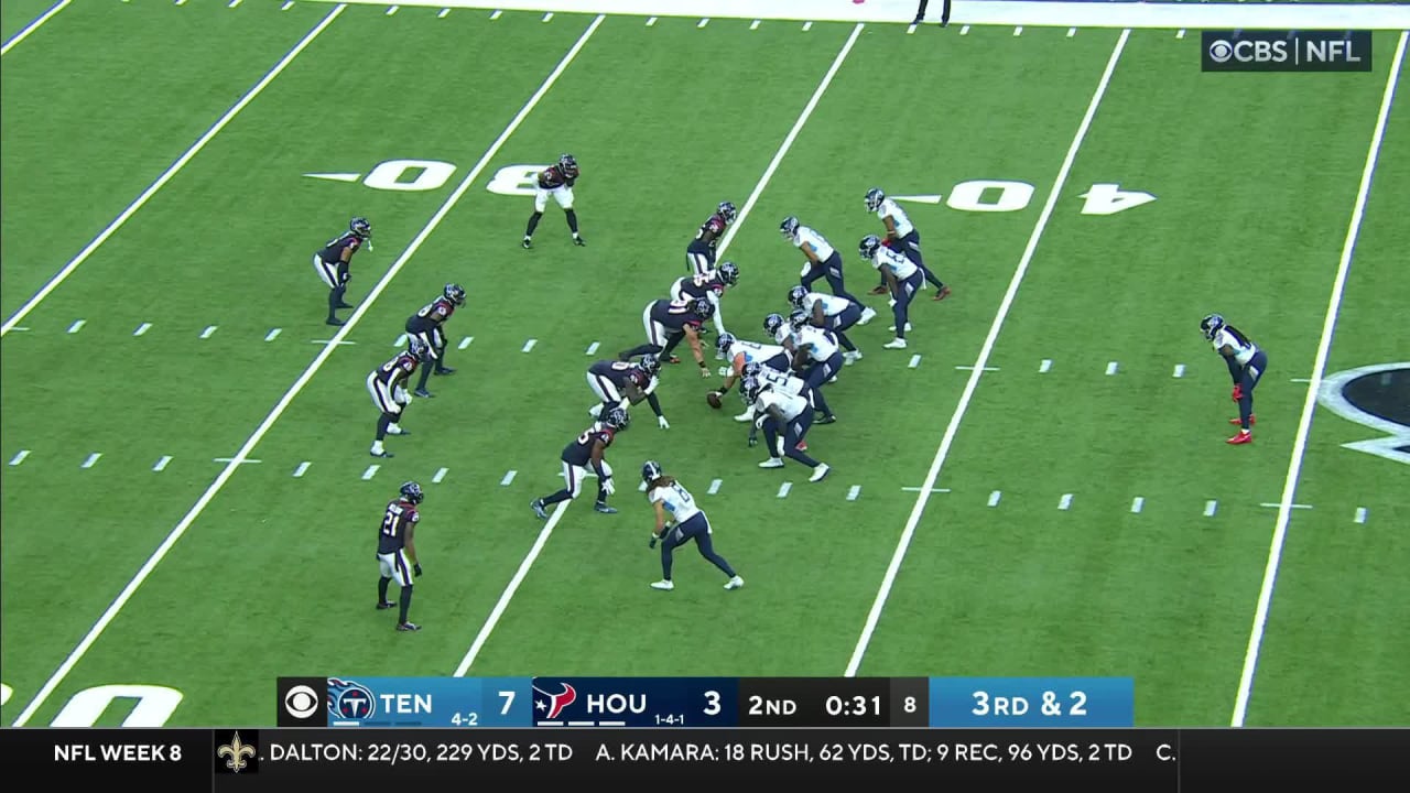 Houston Texans defensive tackle Roy Lopez's sack pushes Tennessee