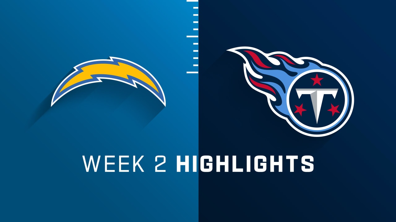 Los Angeles Chargers vs. Tennessee Titans highlights