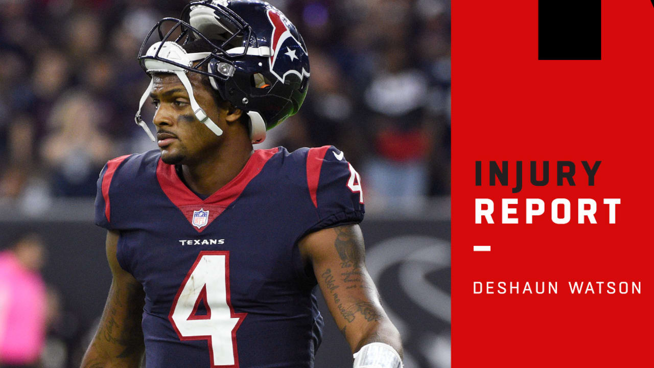 Is Deshaun Watson playing this week? (Latest injury update for