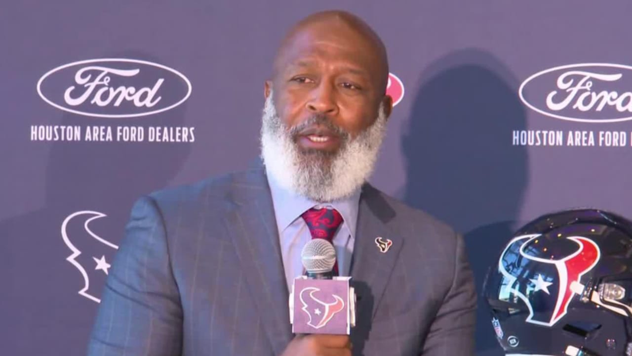 Houston Texans introduce Lovie Smith as team's new head coach