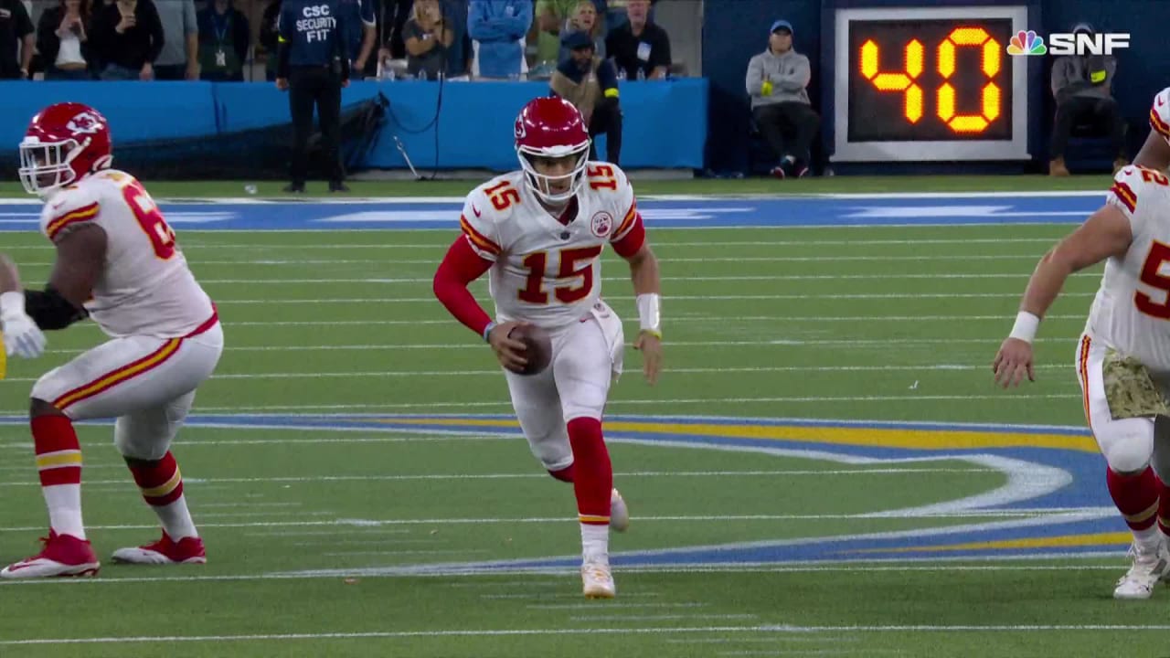 Kansas City Chiefs quarterback Patrick Mahomes ices Chiefs' win with 9-yard  scramble, red-zone slide