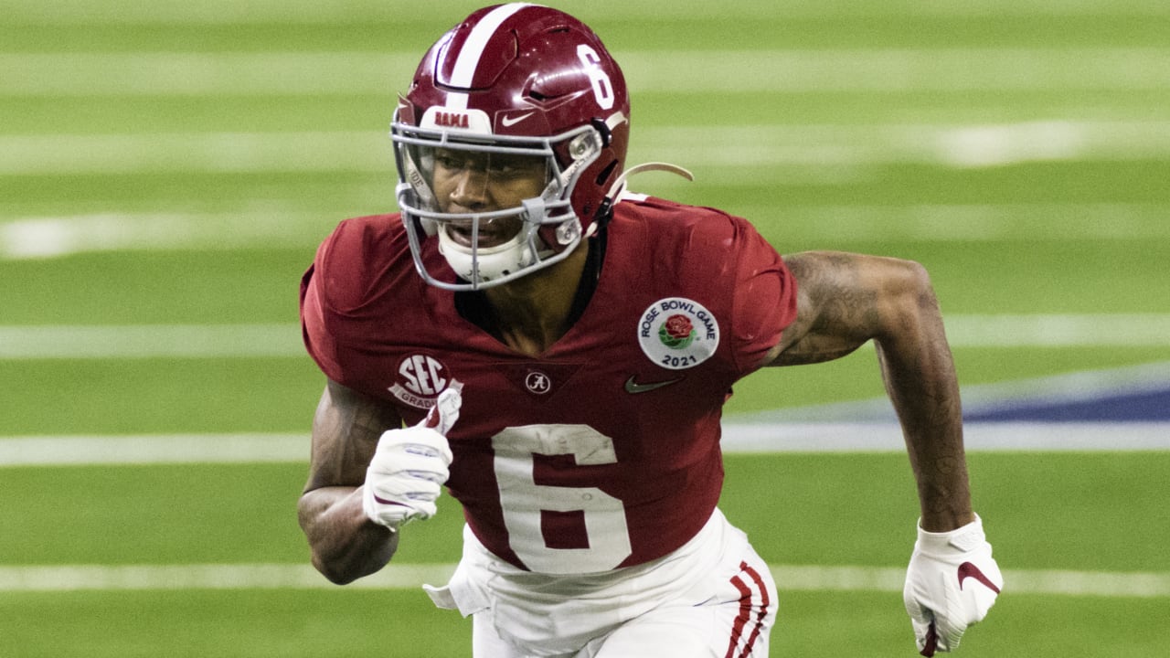 The BurLesson Skills that set University of Alabama WR DeVonta Smith