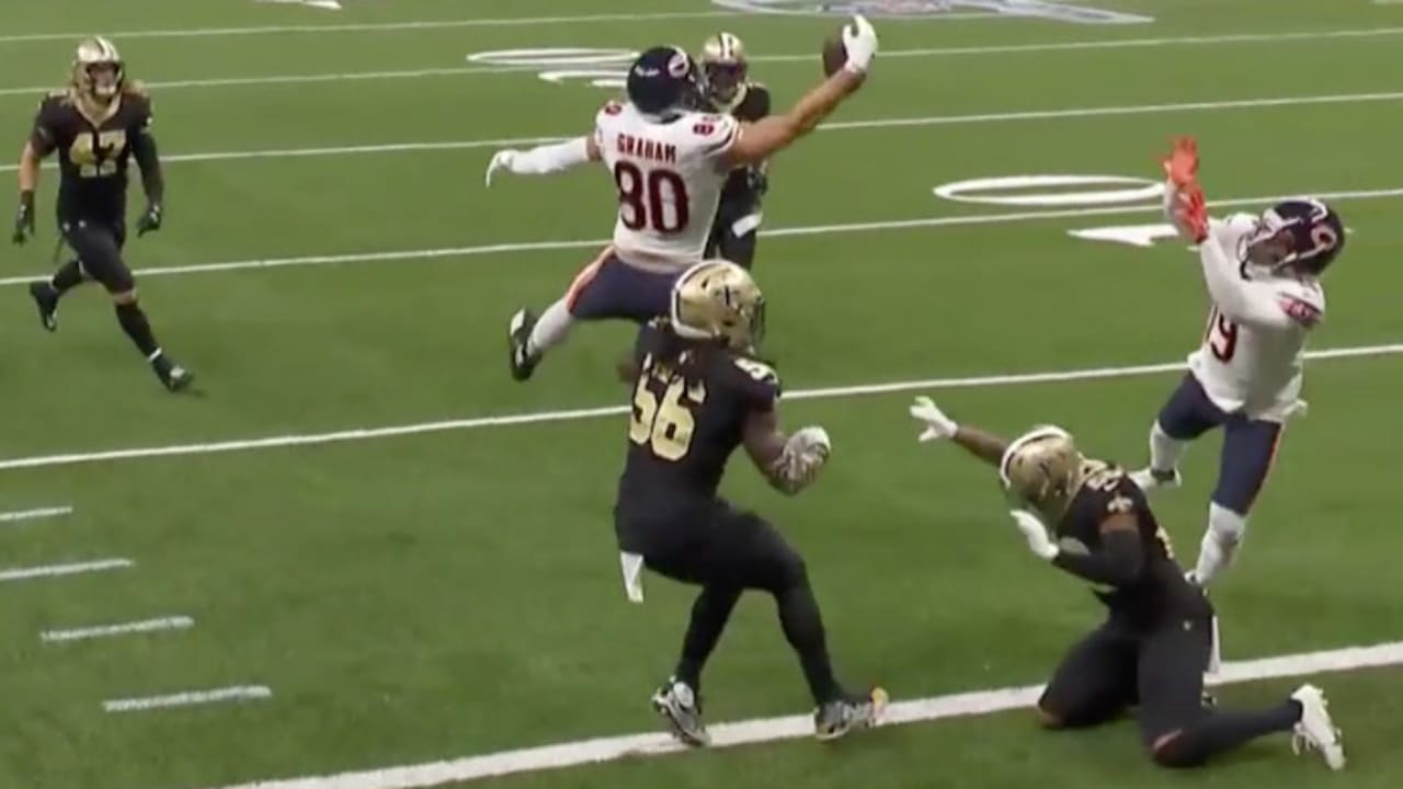 Bears tight end Jimmy Graham needs a good QB more than a 'hungry