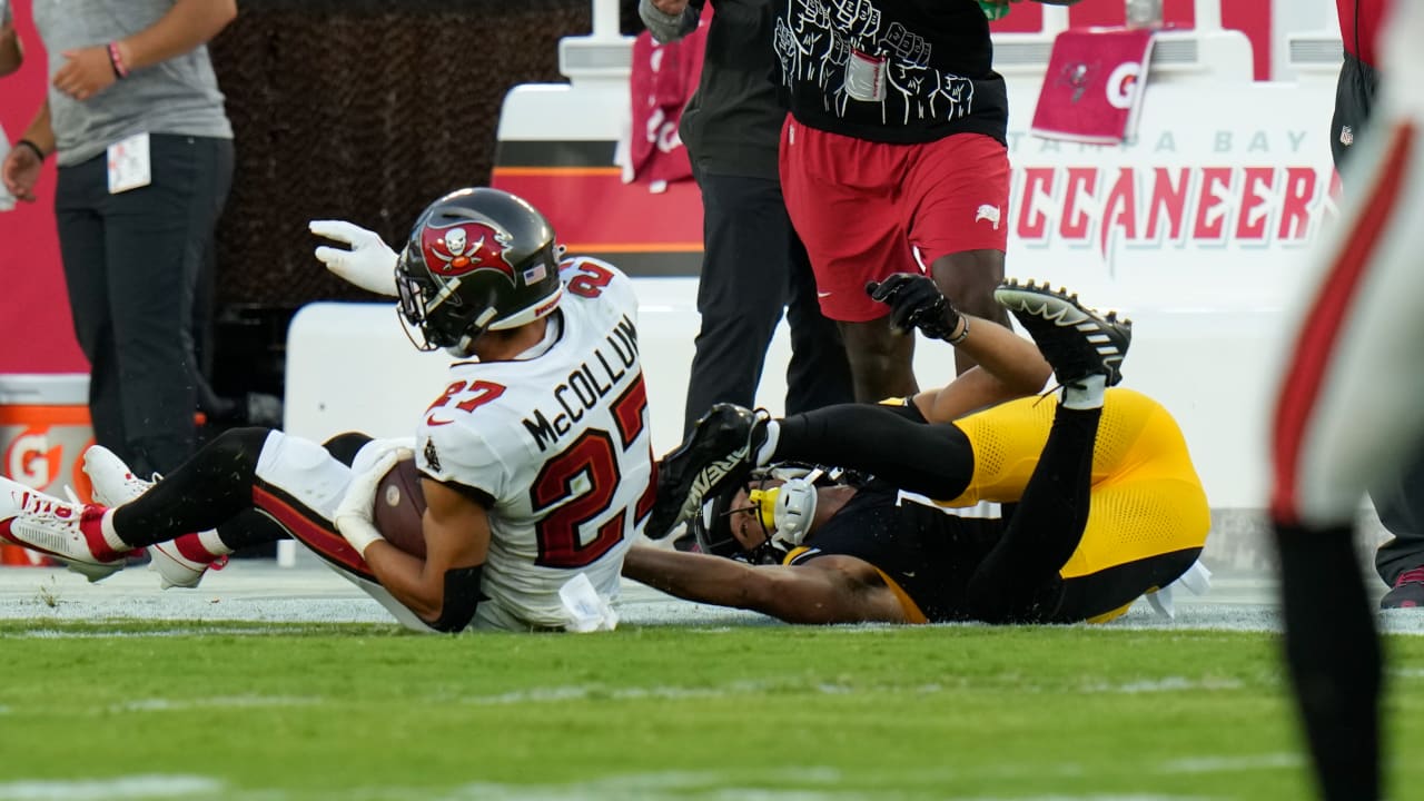 Bucs rookie Zyon McCollum was maligned for his play Monday night, and  molded by it