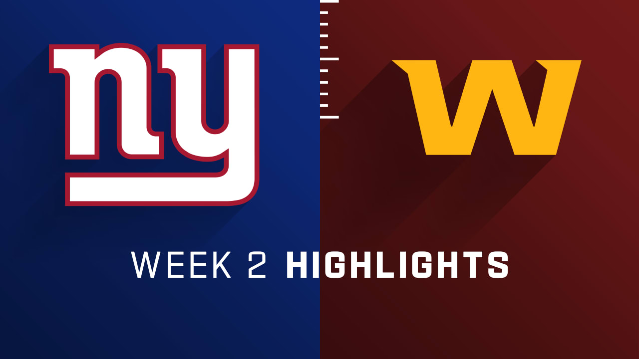 NFL DFS Week 2: New York Giants at Washington Football Team - The