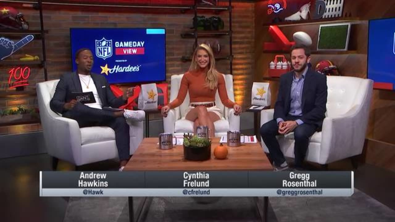 NFL GameDay View Andrew Hawkins, Cynthia Frelund and Gregg Rosenthal finalize Week 9 picks