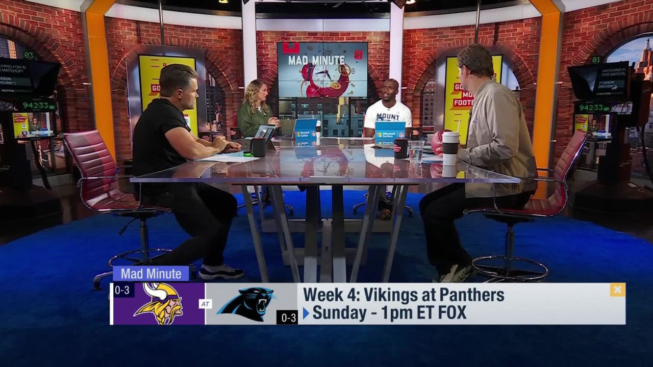 GMFB Mad Minute: Vikings-Panthers Preview