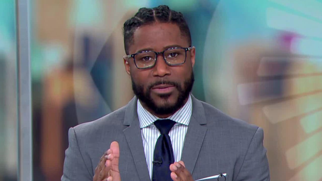CBS Mornings co-host and NFL Network contributor Nate Burleson explains how  he perfectly predicted Chiefs' 38-35 win vs. Eagles in Super Bowl LVII