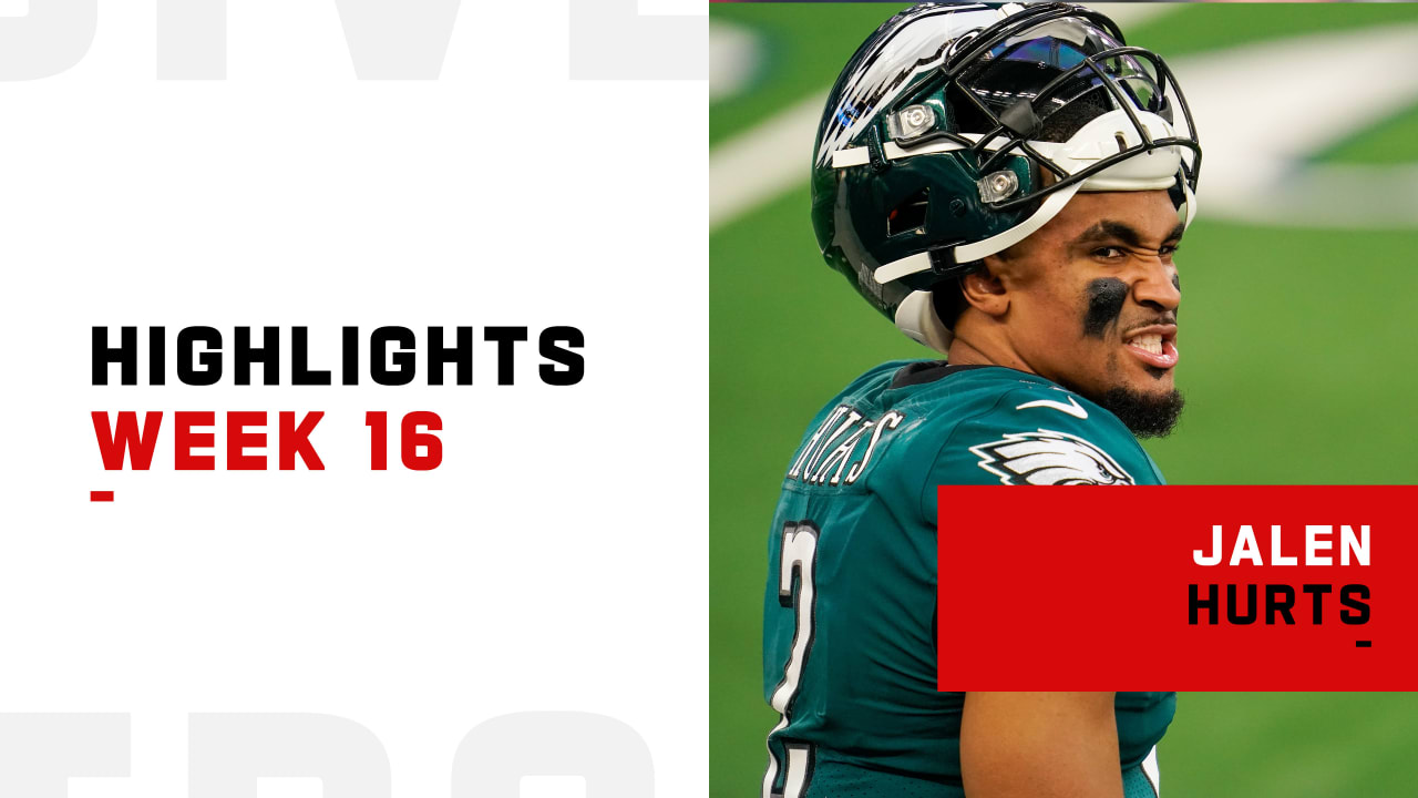 Watch highlights from the Week 16 matchup between the Philadelphia Eagles  and the Dallas Cowboys