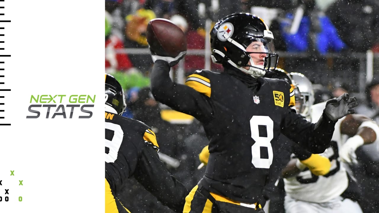 Next Gen Stats: Pittsburgh Steelers quarterback Kenny Pickett's 4 most  improbable completions