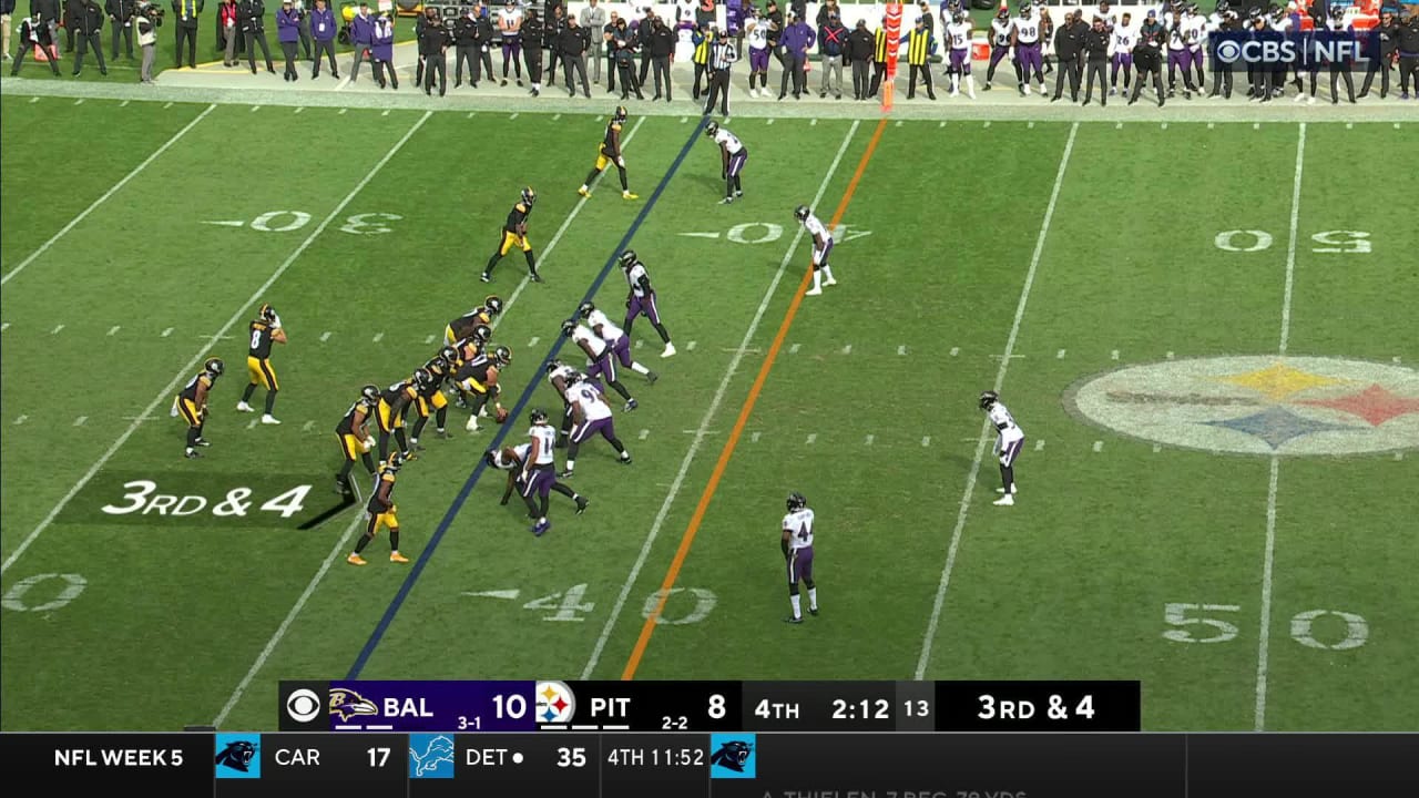 Pittsburgh Steelers quarterback Kenny Pickett's 21-yard back-shoulder ...