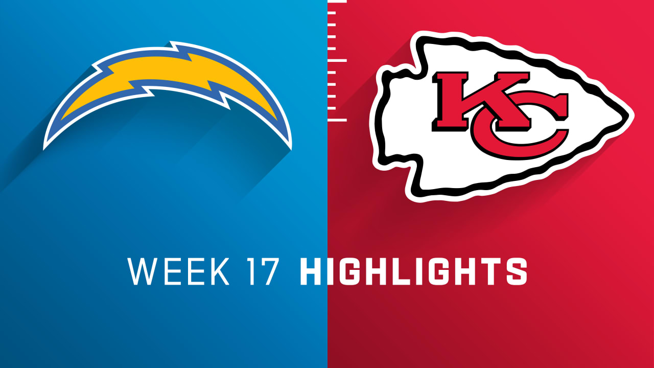 Chargers vs. Chiefs Week 17 Highlights