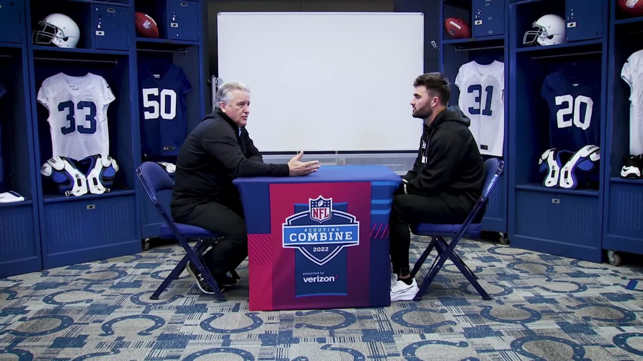 Sam Howell takes Steve Mariucci’s whiteboard test