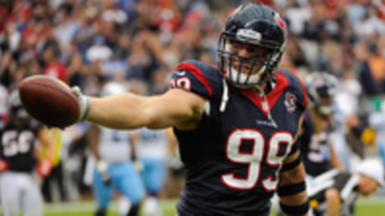 Titans' Leroy Harris: Texans' J.J. Watt isn't special