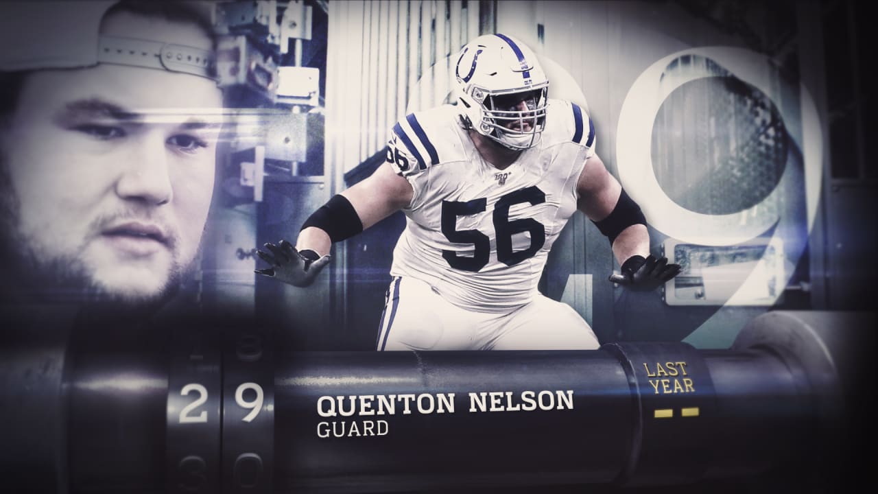 quenton nelson pro bowl jersey