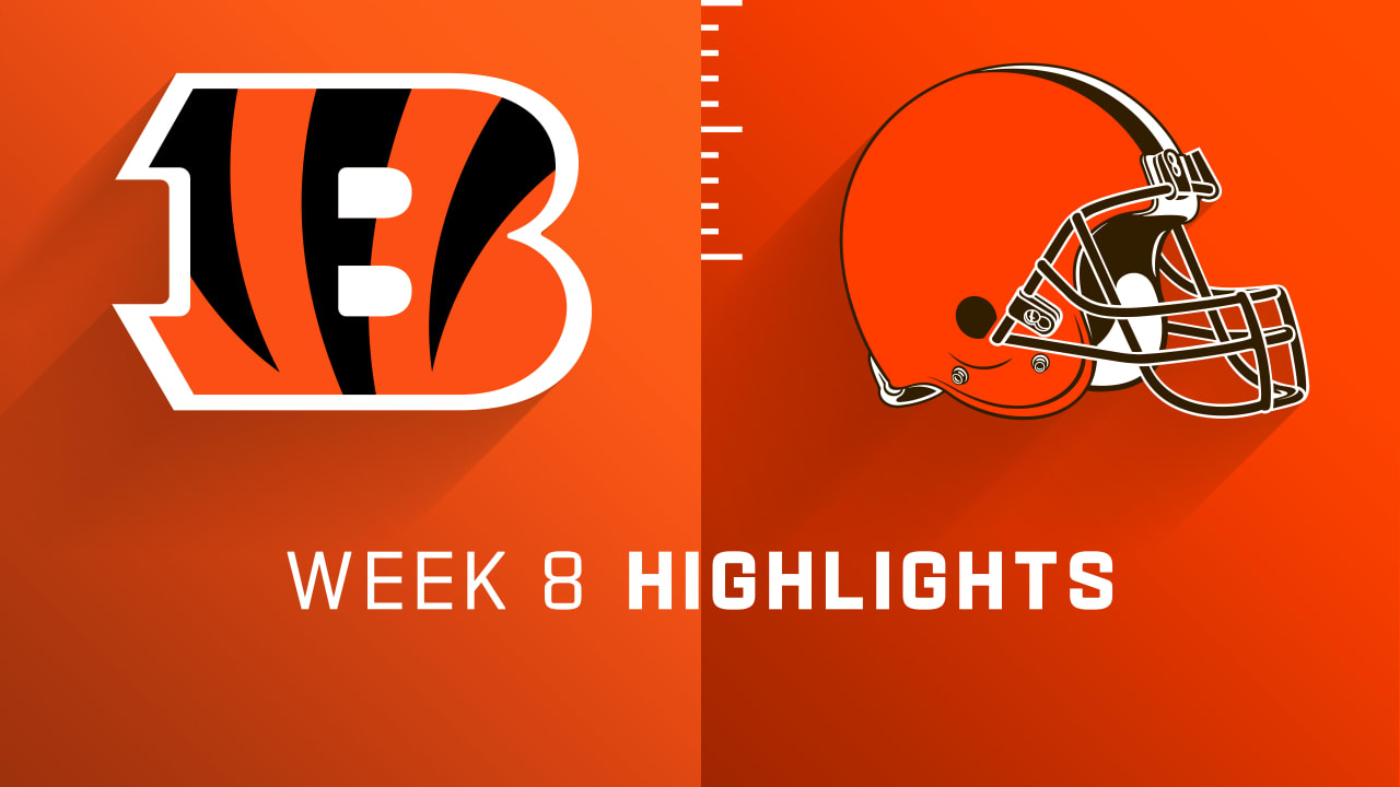 Cincinnati Bengals vs. Cleveland Browns highlights Week 8