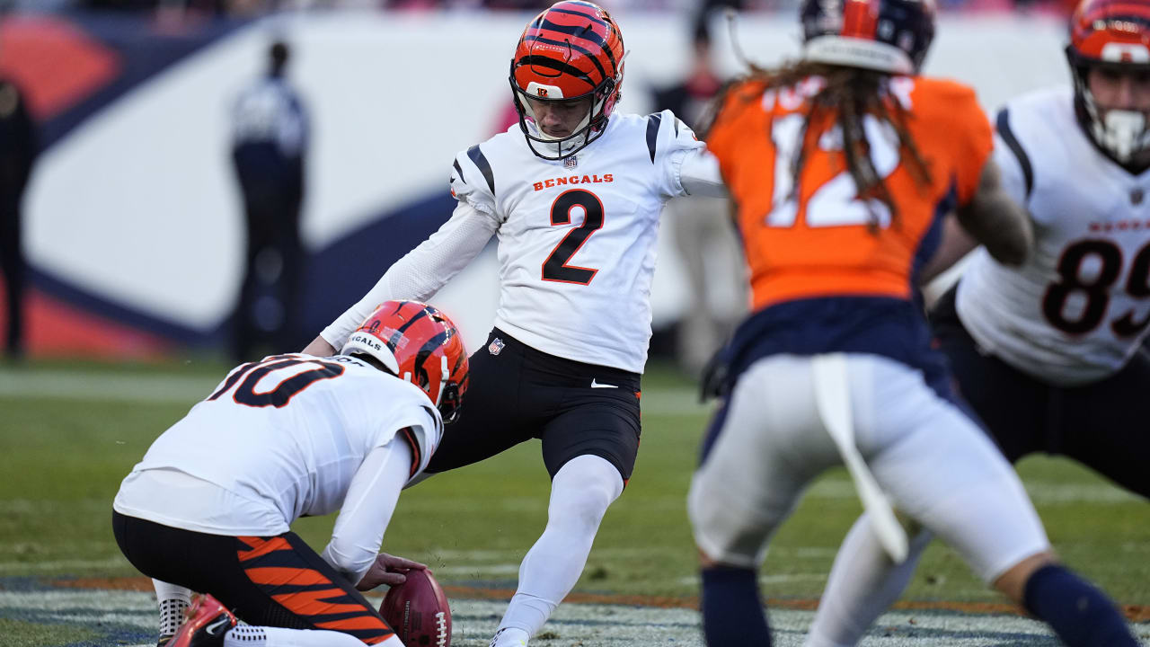 Watch Evan McPherson break his own Bengals record with a 59-yard field goal  against Pittsburgh 