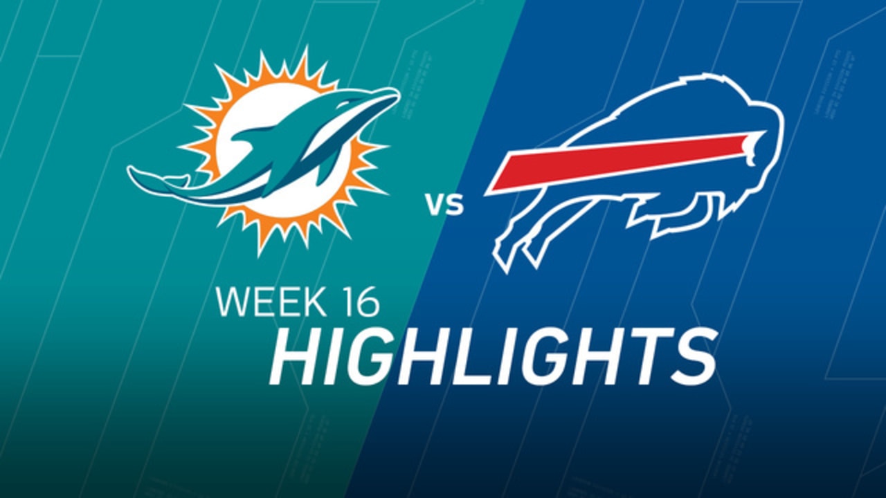 Dolphins vs. Bills  NFL Week 16 Game Highlights 