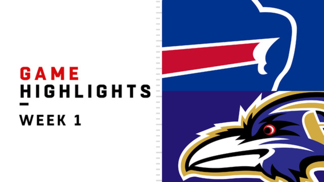 Bills vs. Ravens Week 1 Highlights