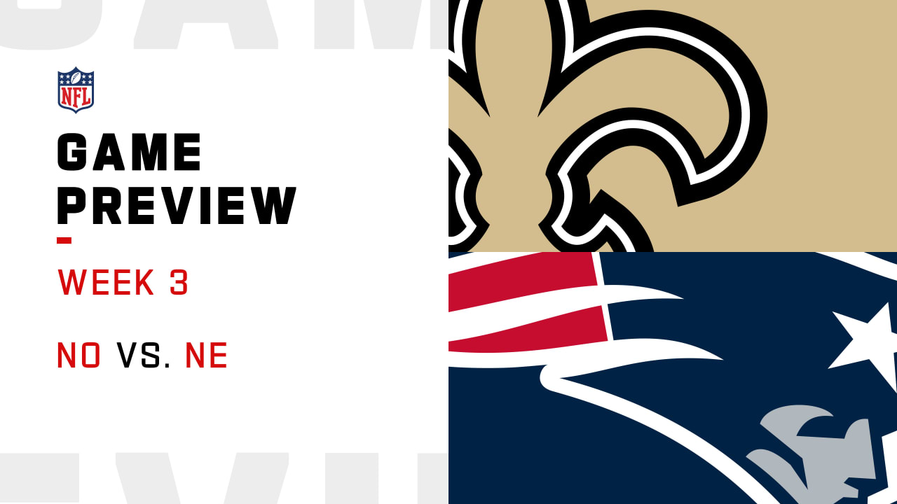 Patriots vs. Saints Game Preview