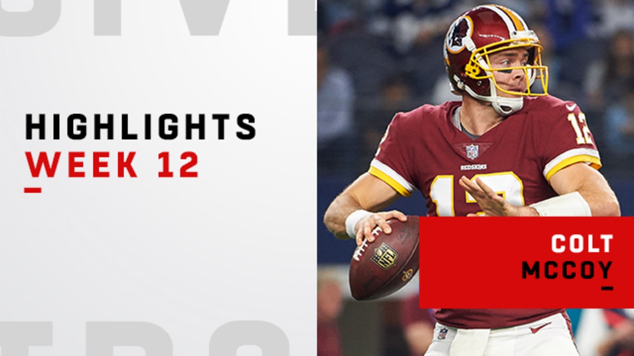 Redskins vs. Cowboys  NFL on Thanksgiving Week 12 Game Highlights