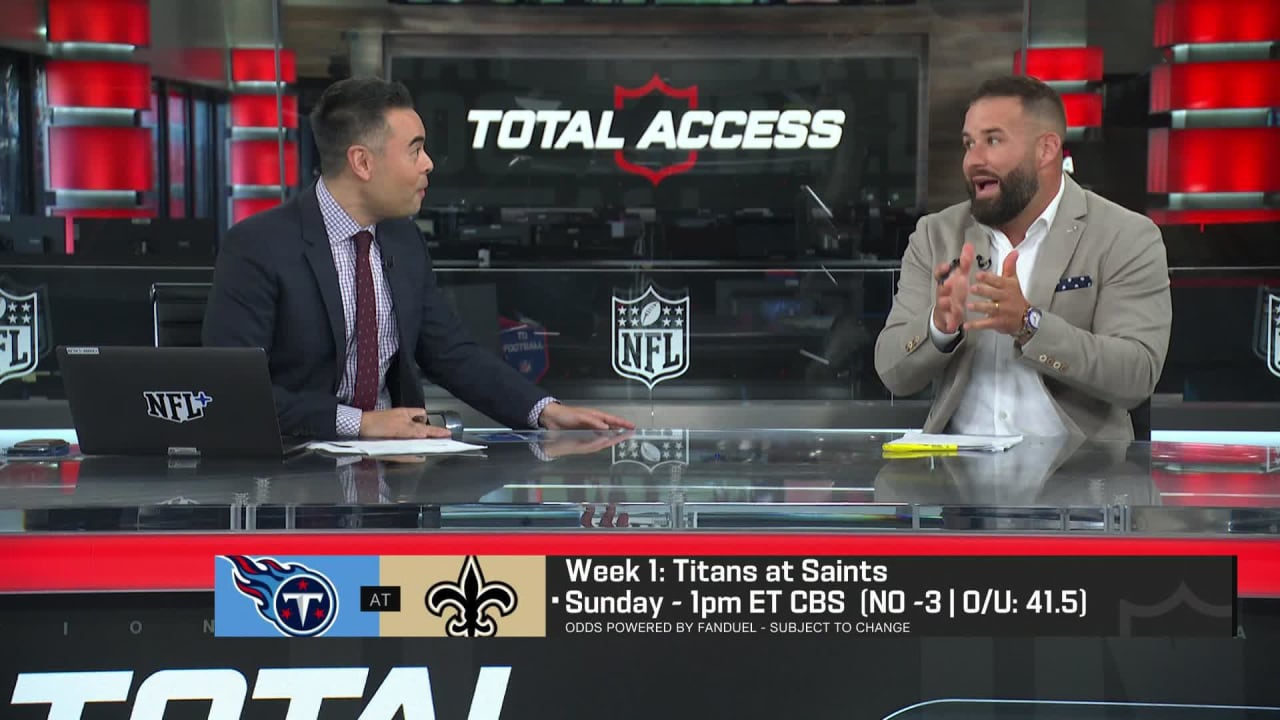 NFL Network's Chase Daniel's score prediction for Tennessee Titans vs. New  Orleans Saints in Week 1