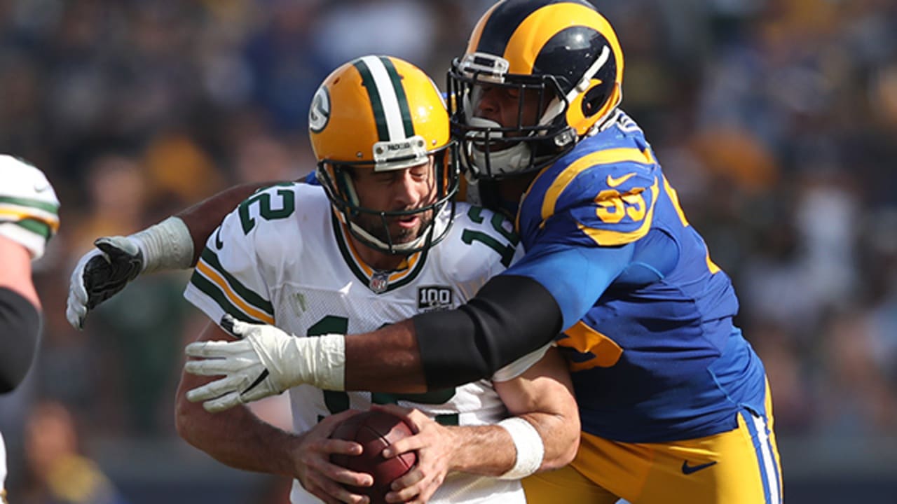 Why did Aaron Rodgers receive a piñata after Packers defeated Rams