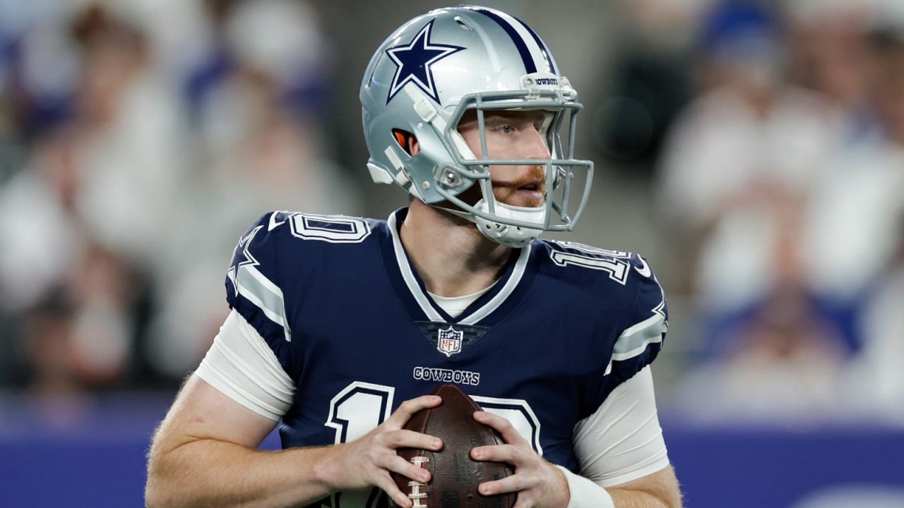 Dallas Cowboys hand New York Giants first loss of the season behind back-up  quarterback Cooper Rush