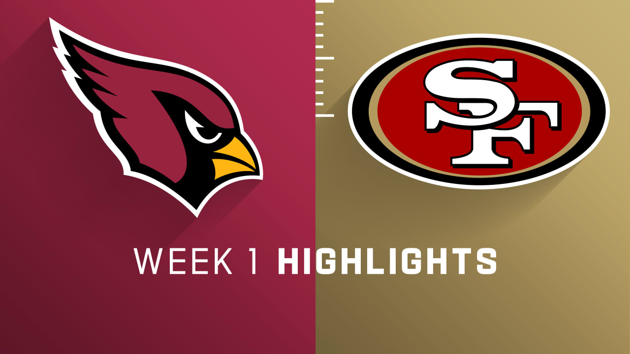 Arizona Cardinals vs. San Francisco 49ers highlights