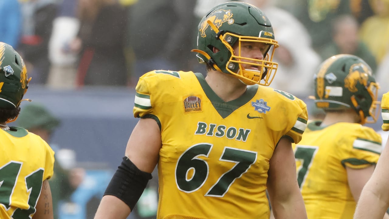 Bengals select North Dakota St. OL Cordell Volson in fourth round of 2022  NFL draft