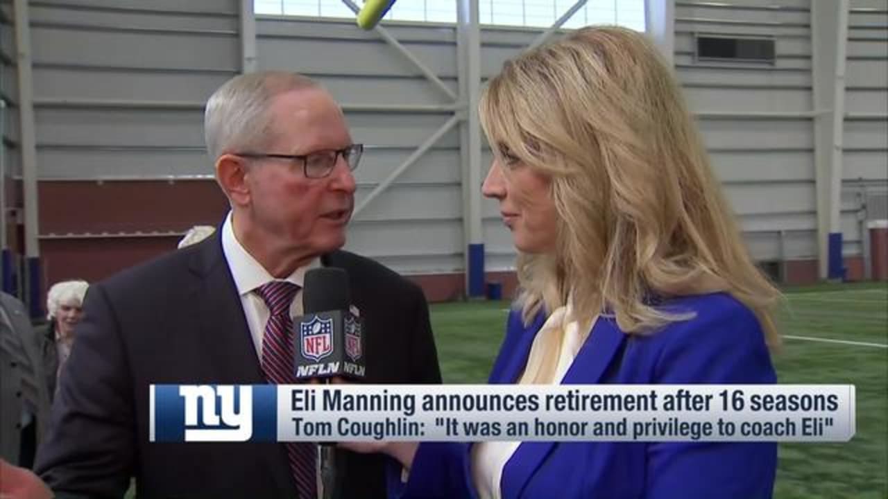 Tom Coughlin reflects on Eli Manning's legacy in the NFL