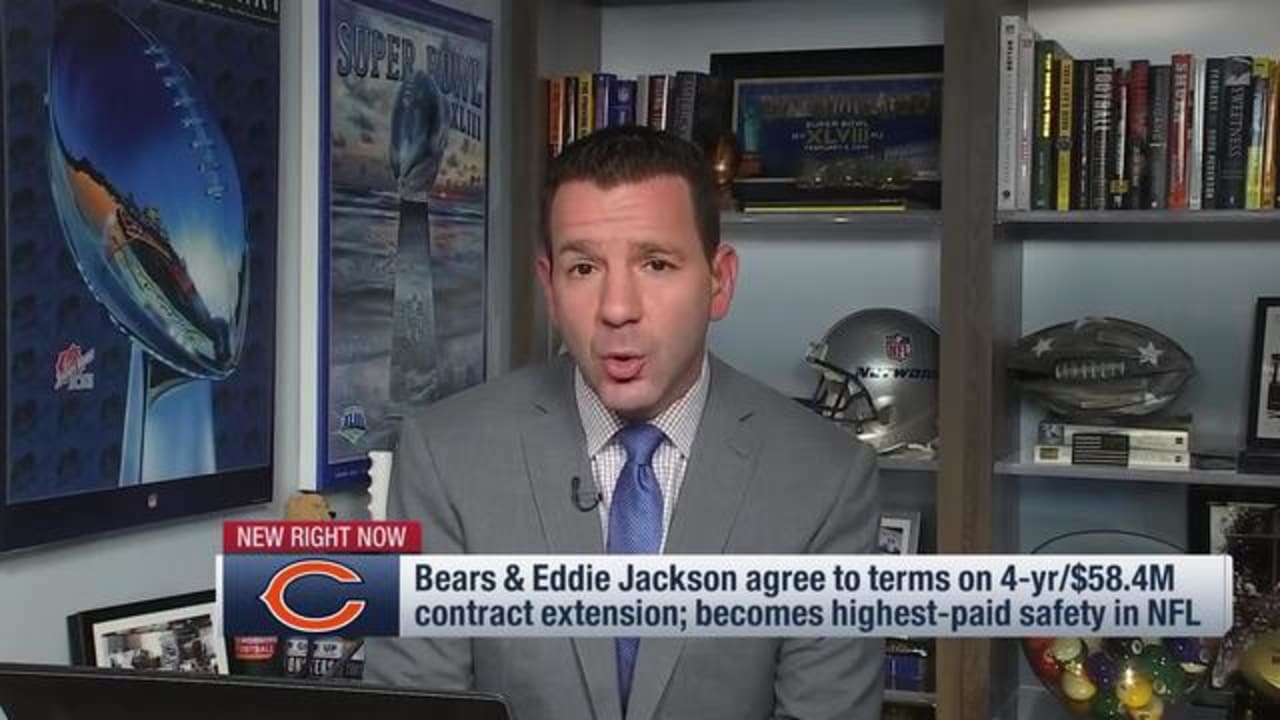 Bears Show Eddie Jackson The Money, Making Him The Highest-Paid Safety In  NFL History