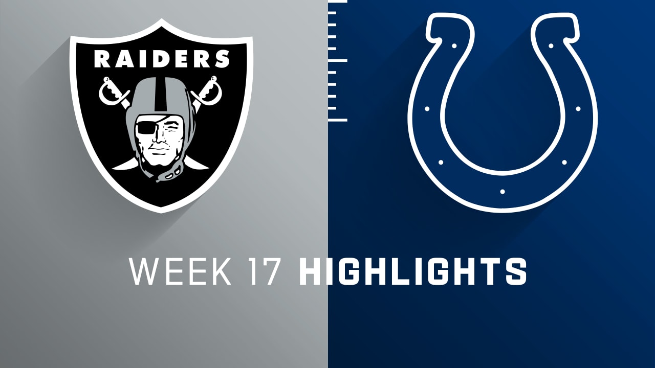 Week 17 Raiders-Colts: 5 things to know - Silver And Black Pride