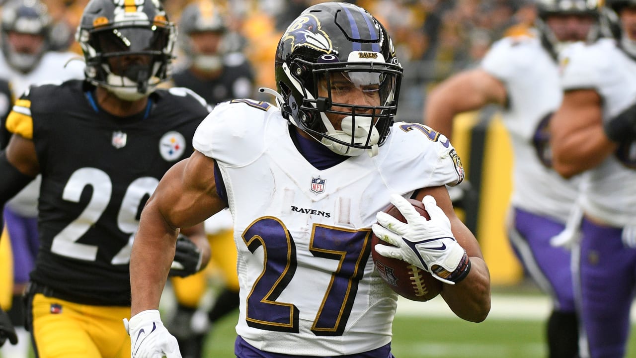 J.K. Dobbins' return jumpstarts Ravens' rushing attack in win over