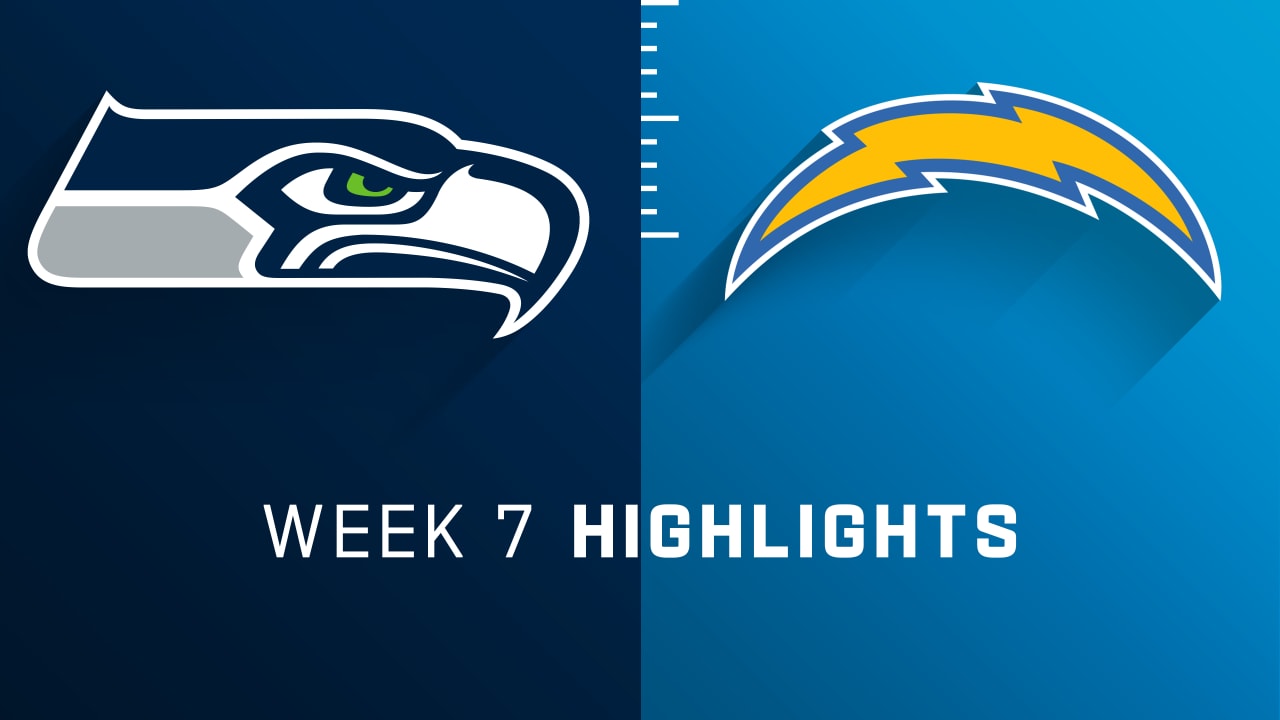 Seattle Seahawks vs. Los Angeles Chargers highlights Week 7