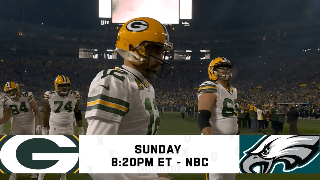 What channel is Packers vs. Eagles on today? Schedule, time for 'Sunday  Night Football' in Week 12