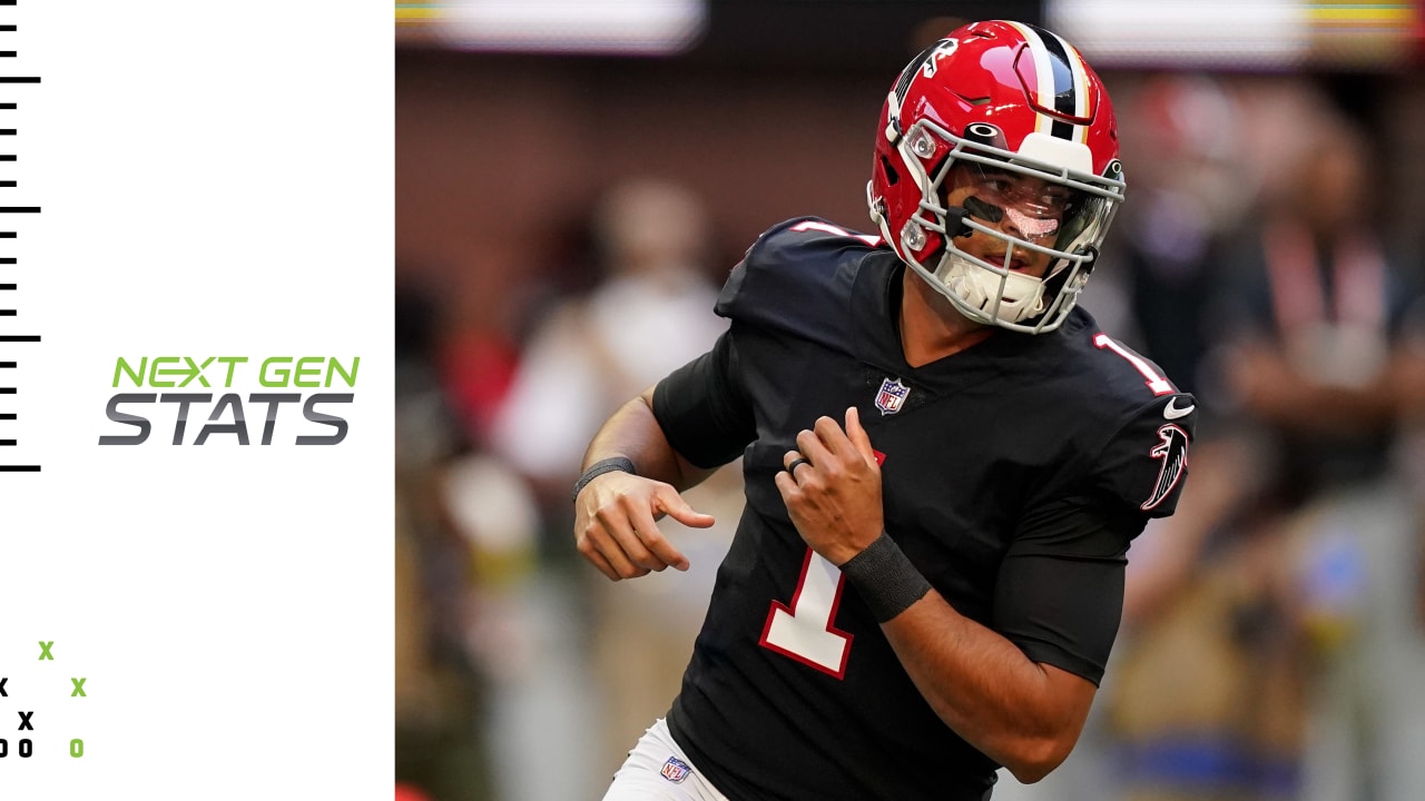 Next Gen Stats Atlanta Falcons' quarterback Marcus Mariota’s 4 most