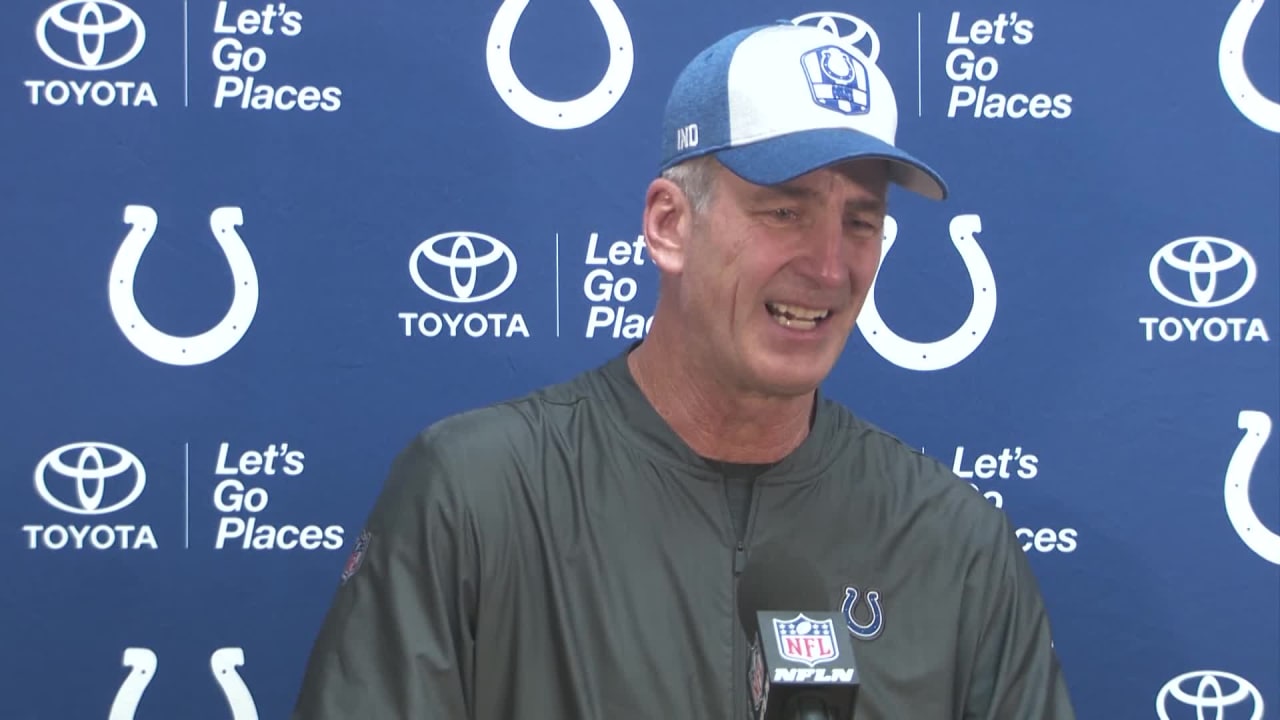 Colts postgame press conference