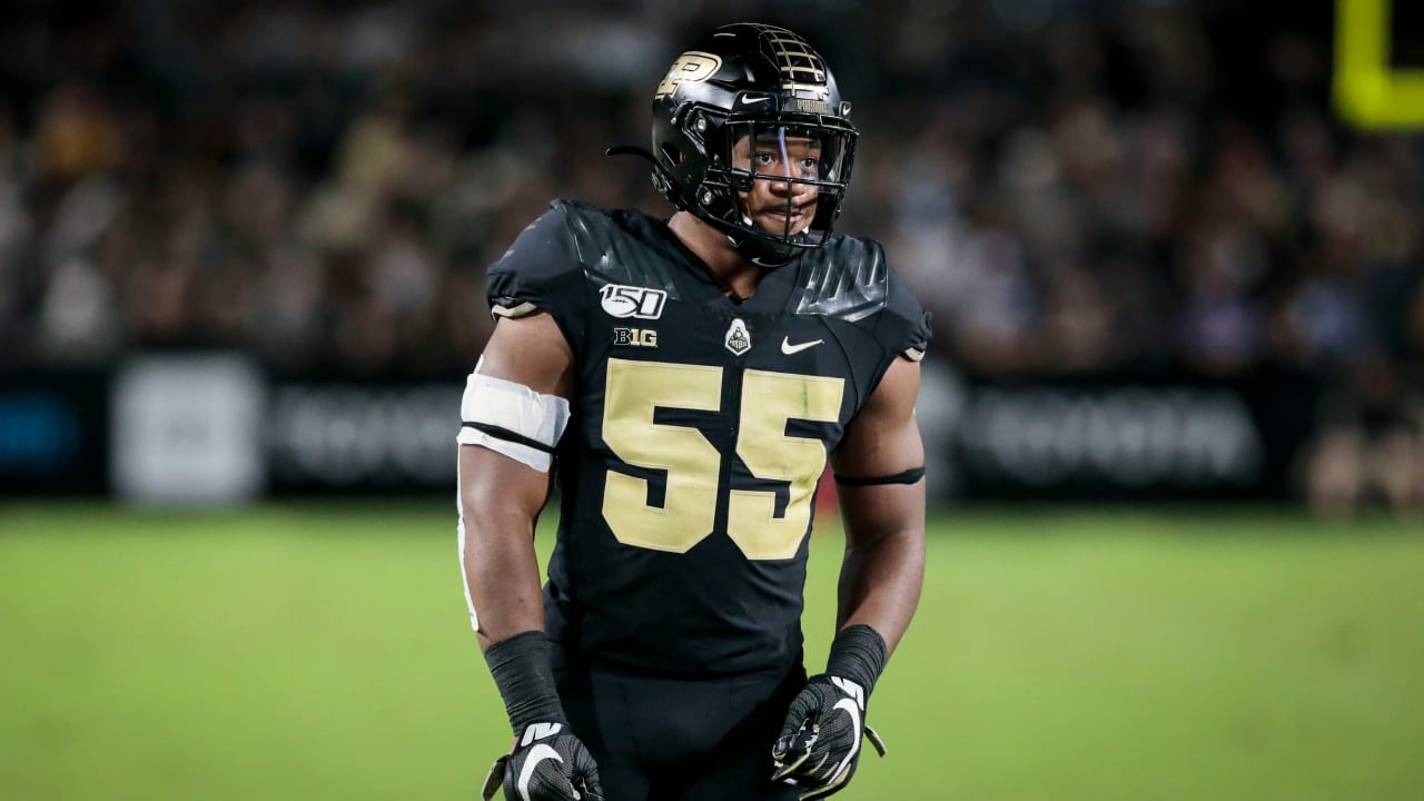 Detroit Lions select Purdue linebacker Derrick Barnes with No. 113 pick ...