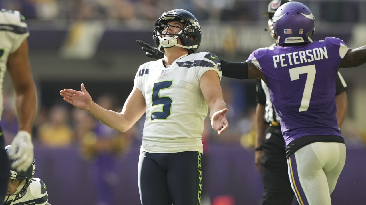 Seattle Seahawks kicker Jason Myers' consecutive FG streak