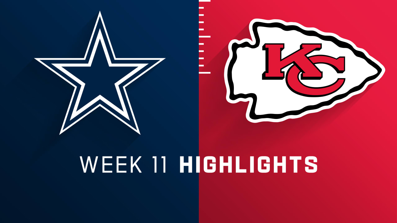 Dallas Cowboys vs. Kansas City Chiefs highlights Week 11