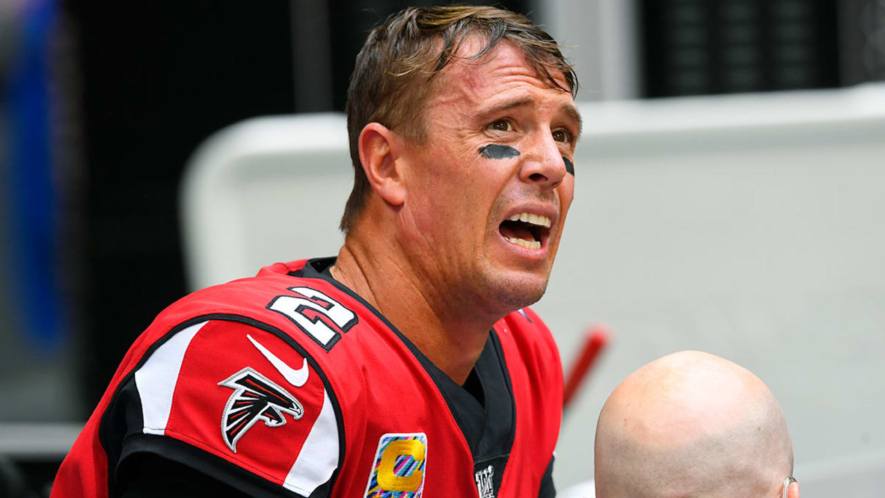 Atlanta Falcons QB Matt Ryan injured in fourth quarter against Los Angeles  Rams