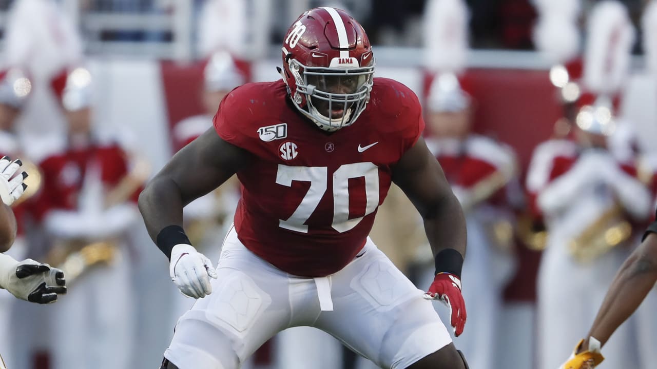 2021 NFL Draft: Alabama Crimson Tide's Alex Leatherwood Selected 17th  Overall by the Las Vegas Raiders - Roll 'Bama Roll