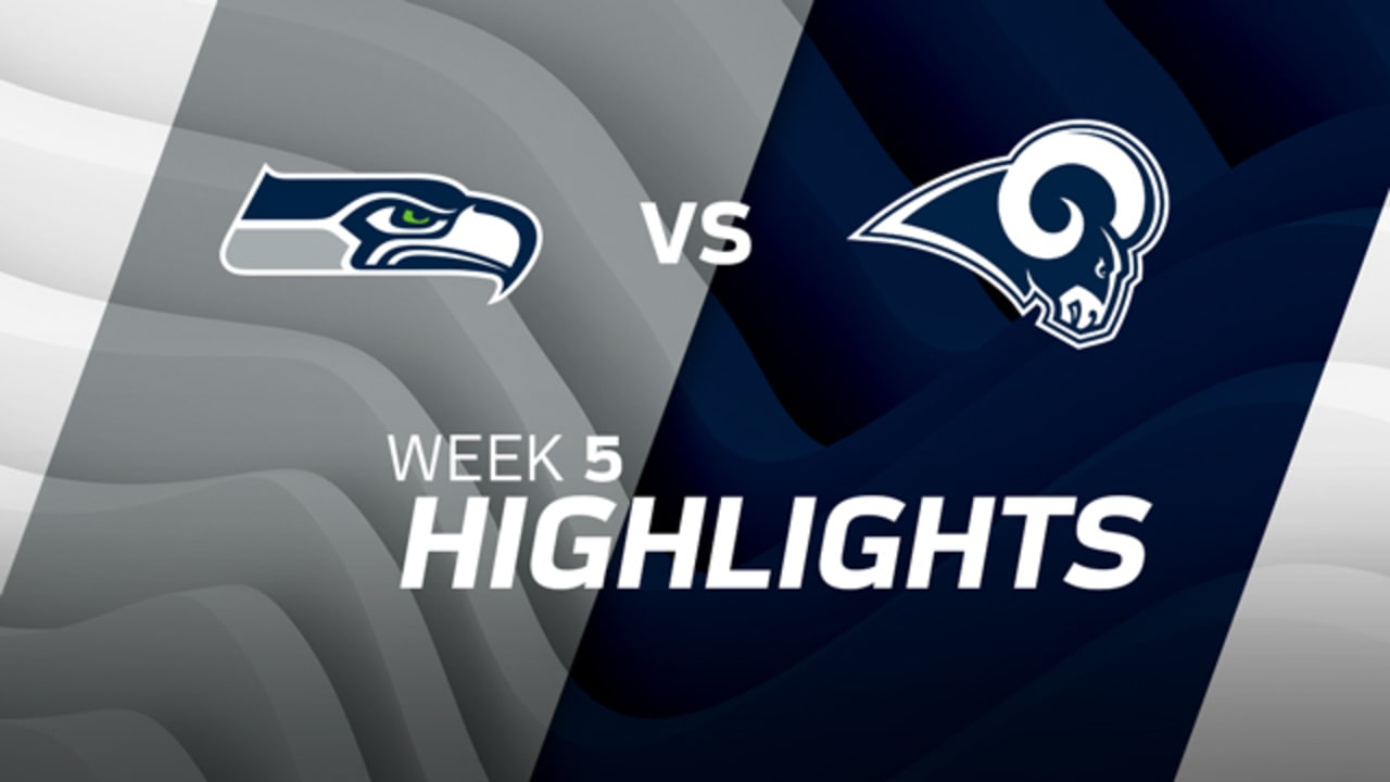 Seattle Seahawks vs. Los Angeles Rams - NFL Week 15 (12/21/21