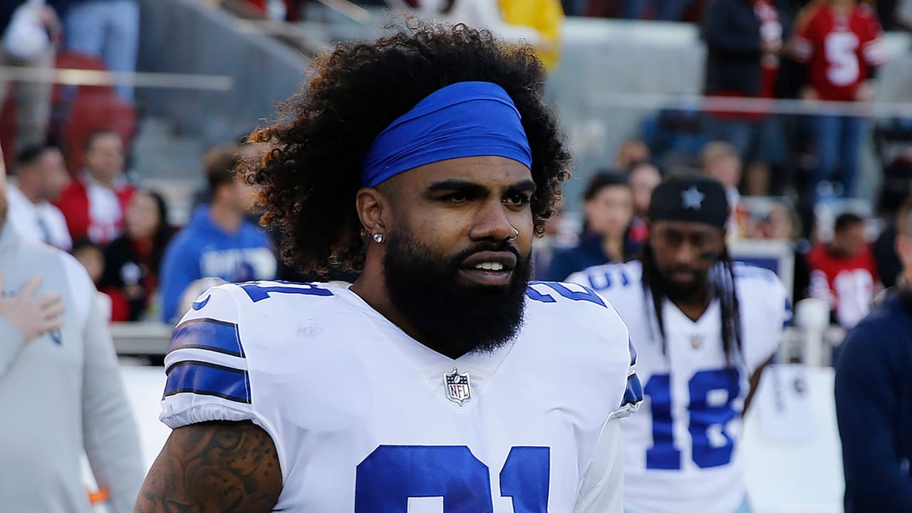 Source: Patriots host ex-Cowboys RB Ezekiel Elliott on free-agent